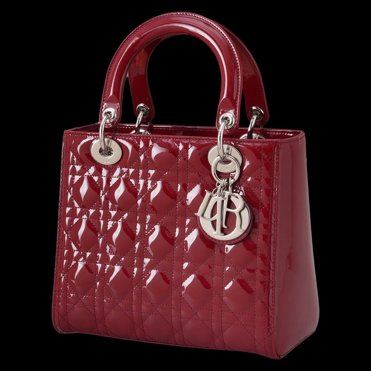 CHRISTIAN DIOR(USED)크리스찬디올 페이던트 레이디디올 미듐